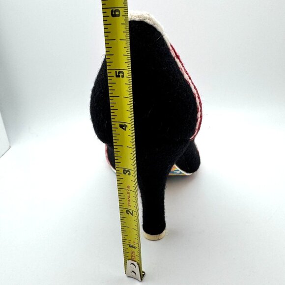 Irregular Choice Women’s Patty Black Union Jack Heart Heels Sz EUR 37 US 6.5 - 7 - Picture 16 of 16